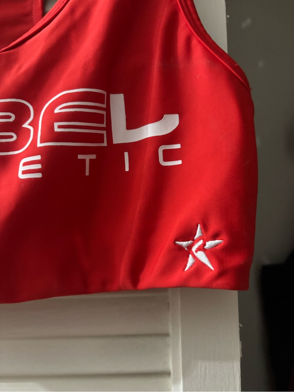 Rebel Athletic Red Sports Bra & Leggings Set - Picture 9 of 11